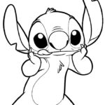 Stitch Coloring Pages For Kindergarten Educative Printable Stitch