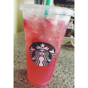 Strawberry Aca Refresher With Lemonade starbucks Starbucks