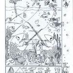 Summer Fun Hidden Picture Puzzle Coloring Page Highlights Hidden