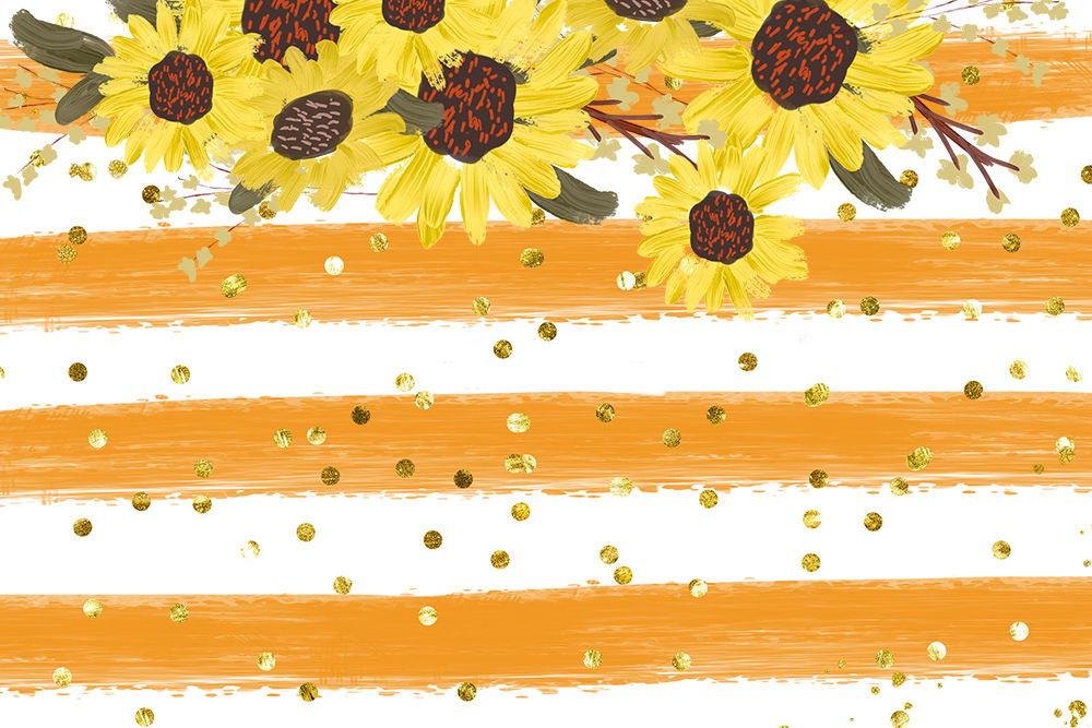 Sunflower Pumpkin Clip Art Set By Sunflower Day Love TheHungryJPEG