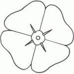 Template Poppy Flower ClipArt Best