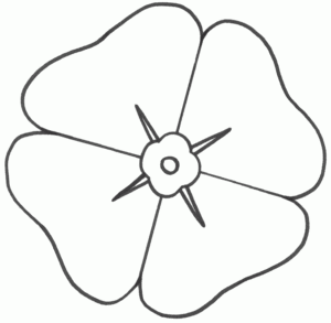 Template Poppy Flower ClipArt Best