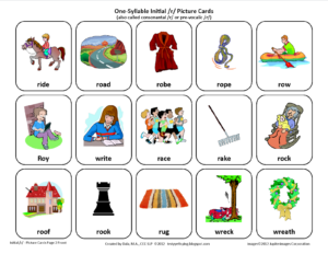 Testy Yet Trying Initial R Free Speech Therapy Articulation Picture