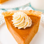 This Pumpkin Pie Recipe Is Perfect For Fall And Thanksgiving A Smooth