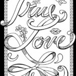 True Love Stained Glass 1 Love Coloring Pages Heart Coloring Pages