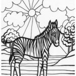 Zebra Coloring Pages Free Printable Kids Coloring Pages