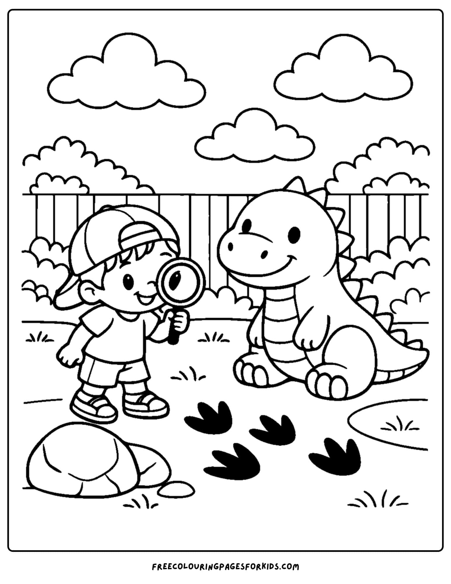 Boy Coloring Pages