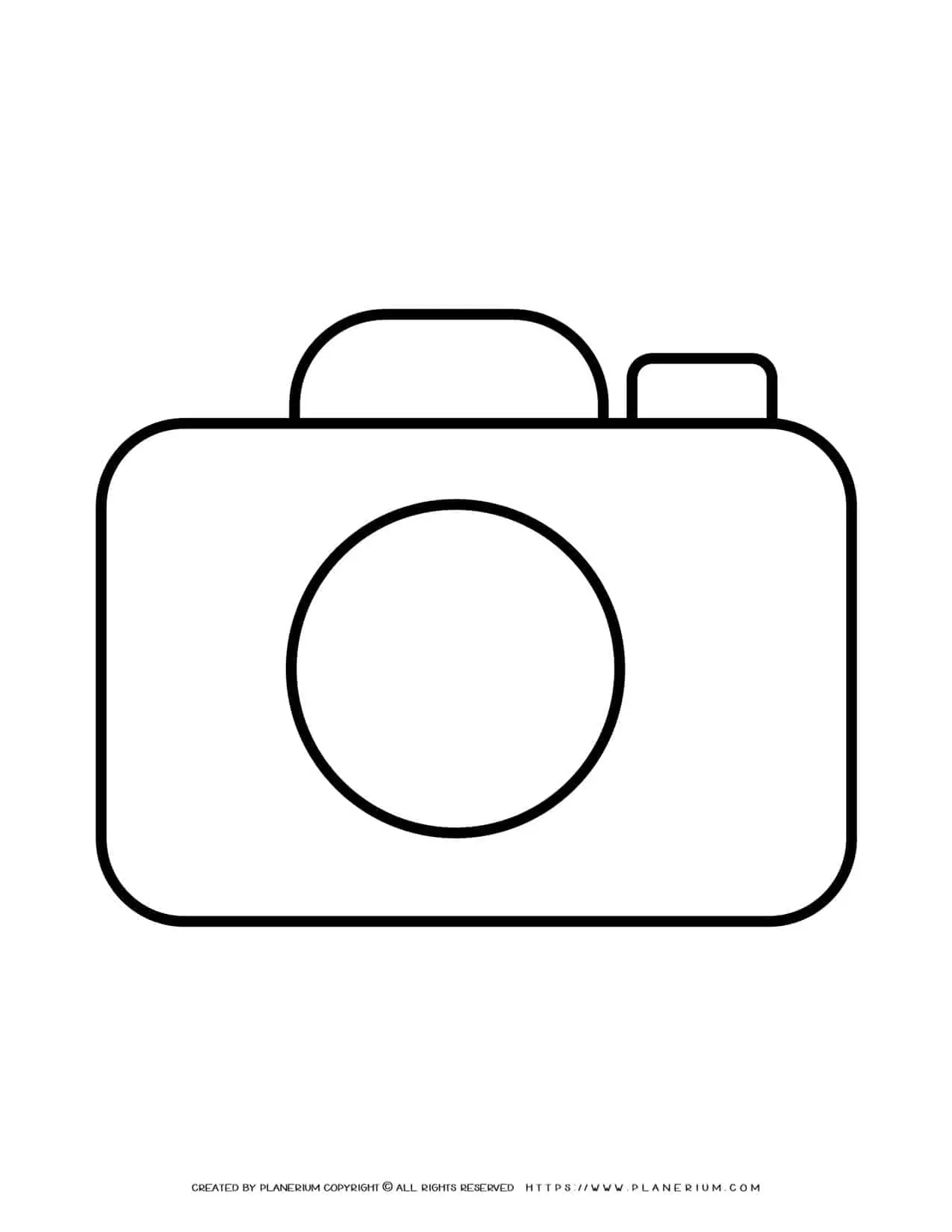 Camera Outline Camera Outline