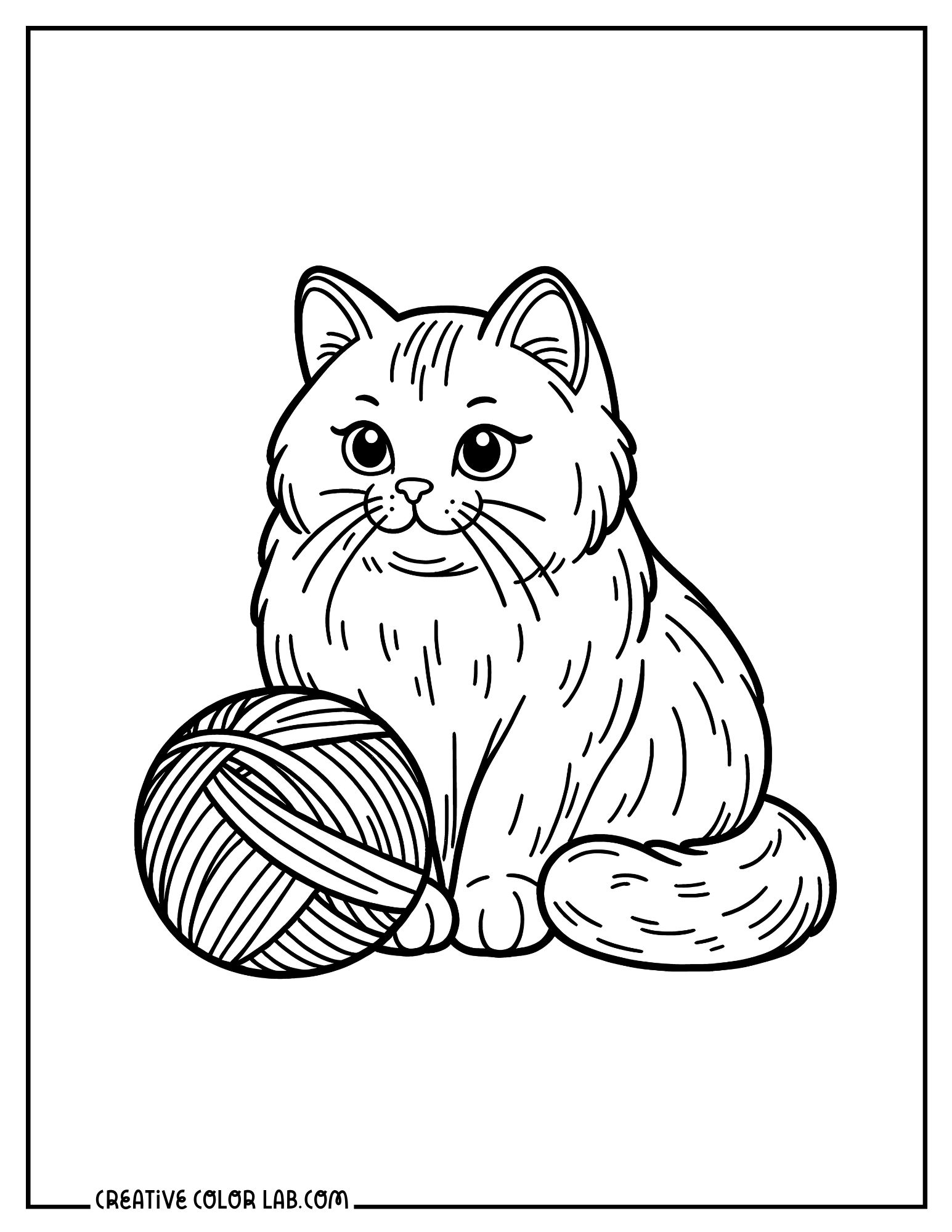 Cat Coloring Pages Cat Coloring Pages