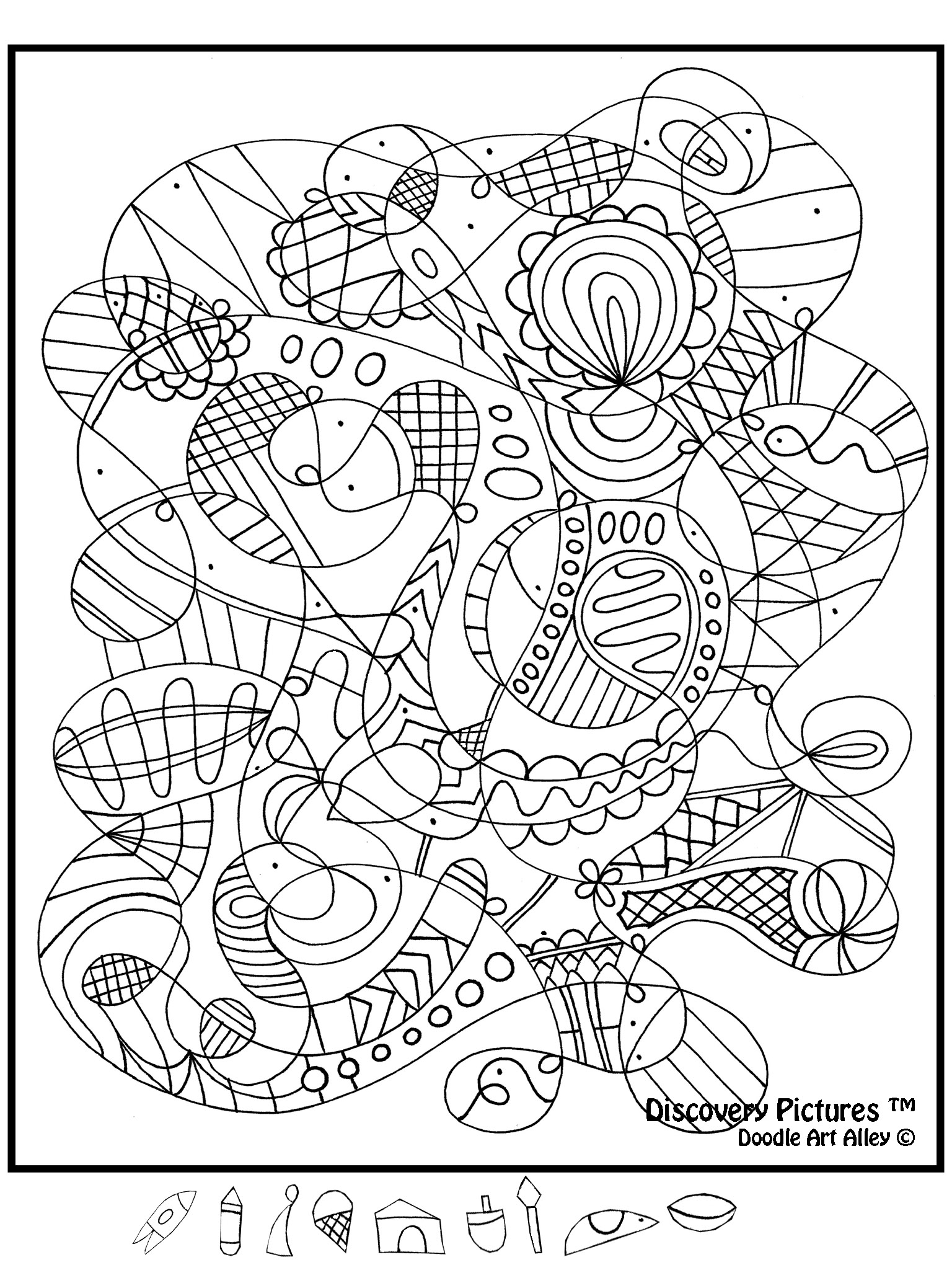 printable hidden picture printable hidden picture