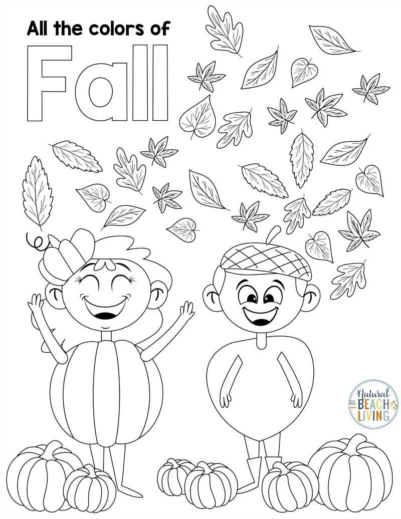 Fall Printables For Preschool