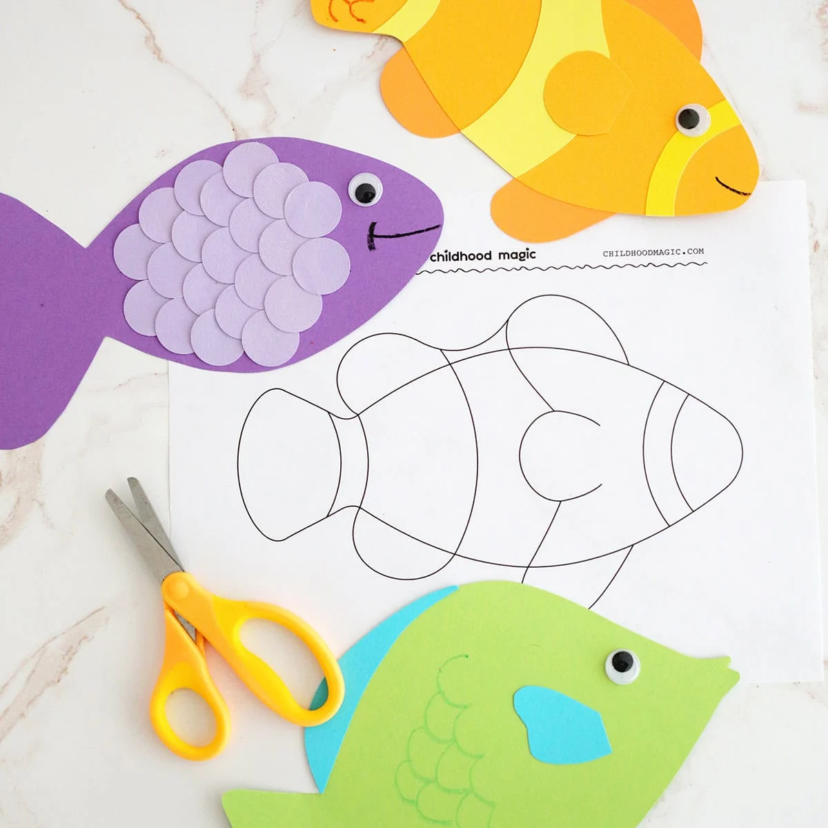 Fish Template Free Printable Fish Template Free Printable