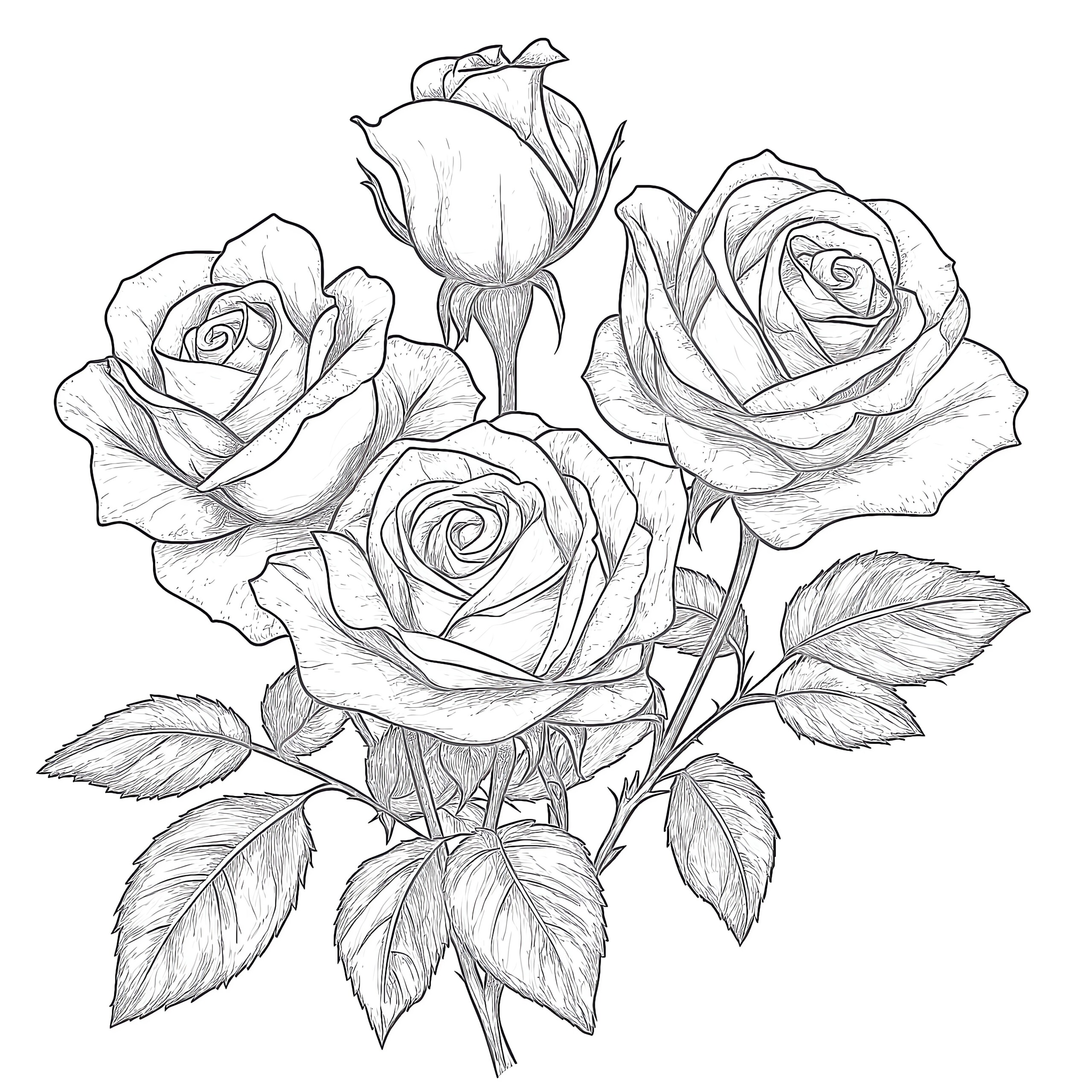Flowers To Print Out And Color
