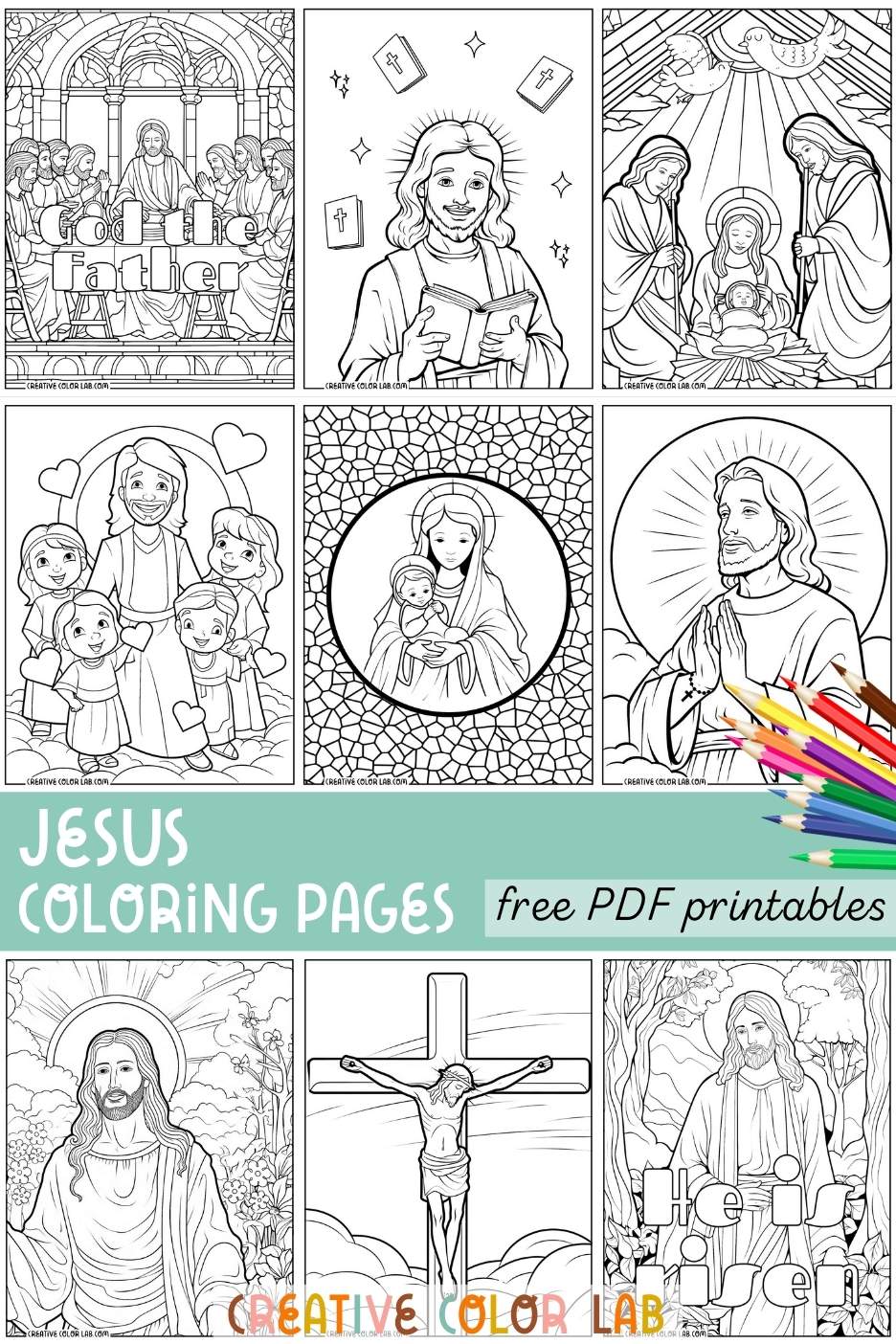 Jesus Coloring Pages Jesus Coloring Pages
