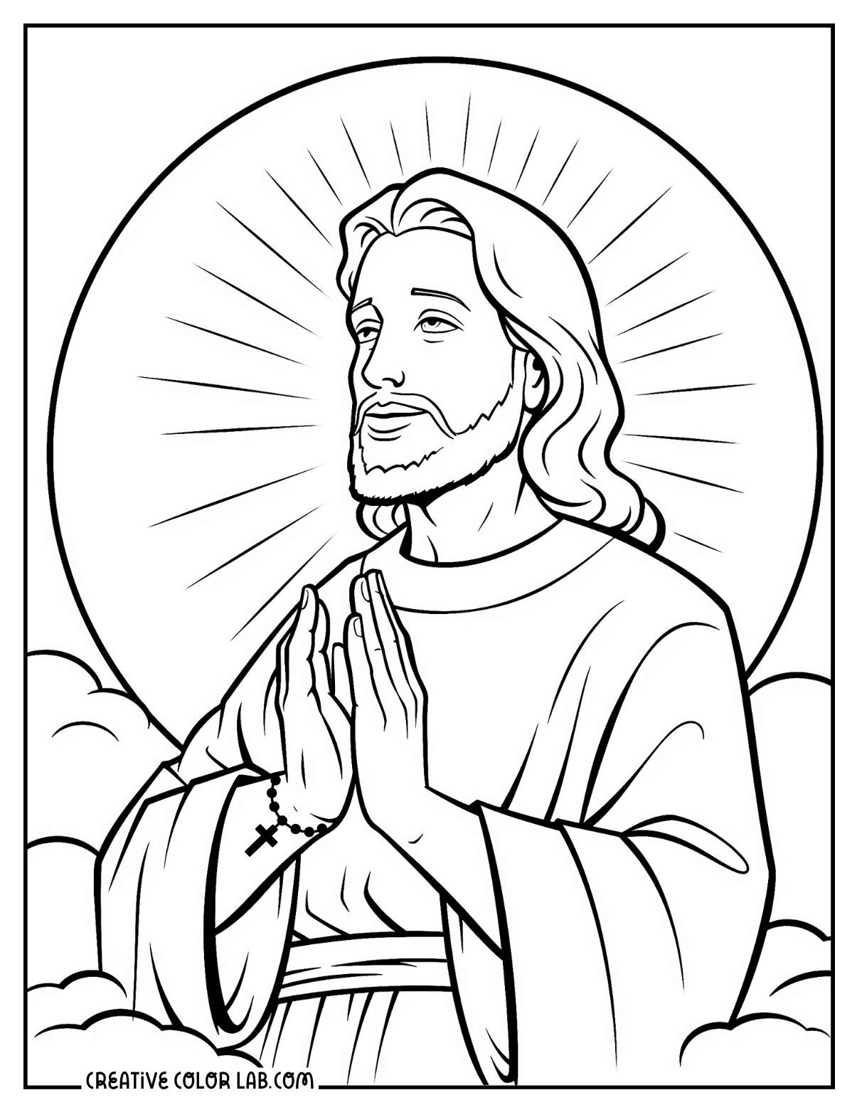 Jesus Coloring Pages