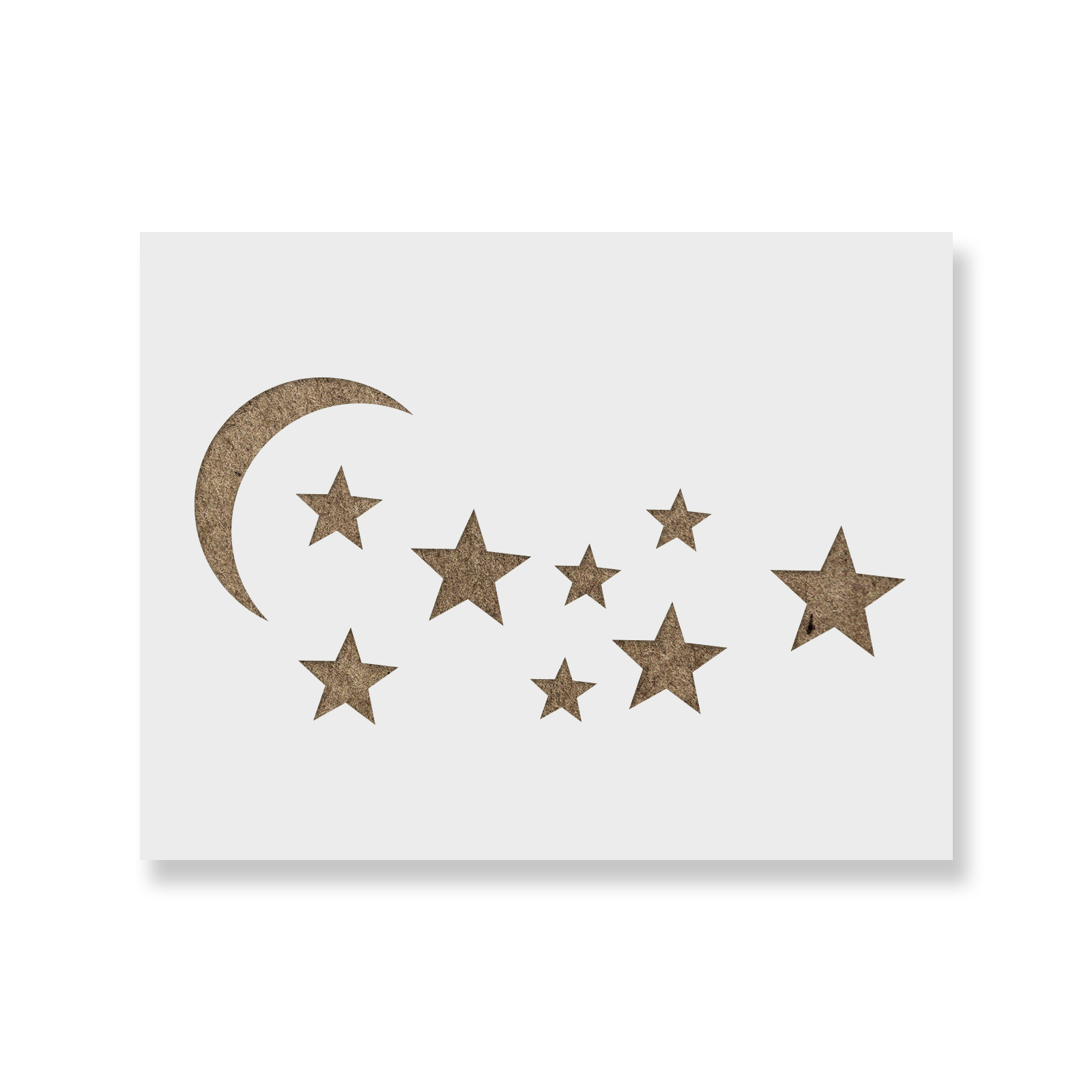 Moon And Stars Stencil Moon And Stars Stencil
