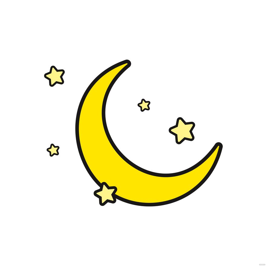 Moon Stars Clipart Moon Stars Clipart