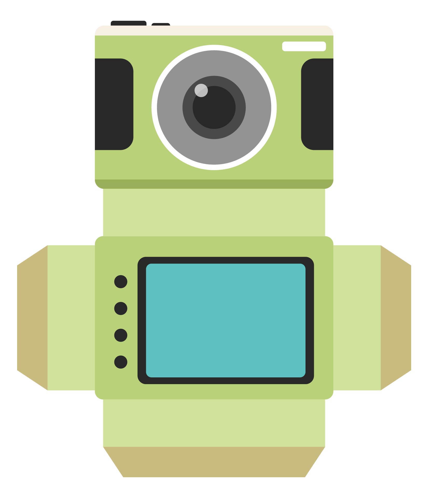 Post 3d Printable Camera Template 418883 Post 3d Printable Camera Template 418883
