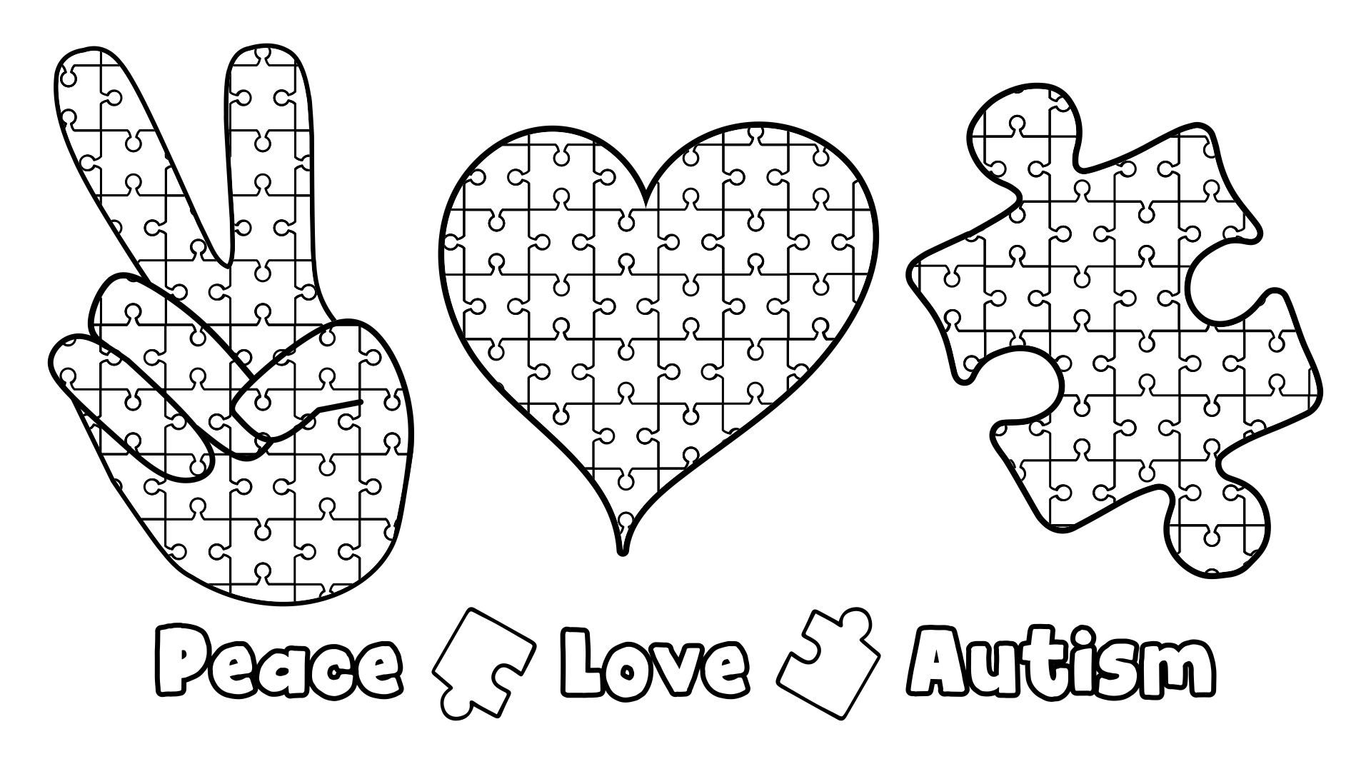 Post Autism Awareness Coloring Page Printable 110965 Post Autism Awareness Coloring Page Printable 110965