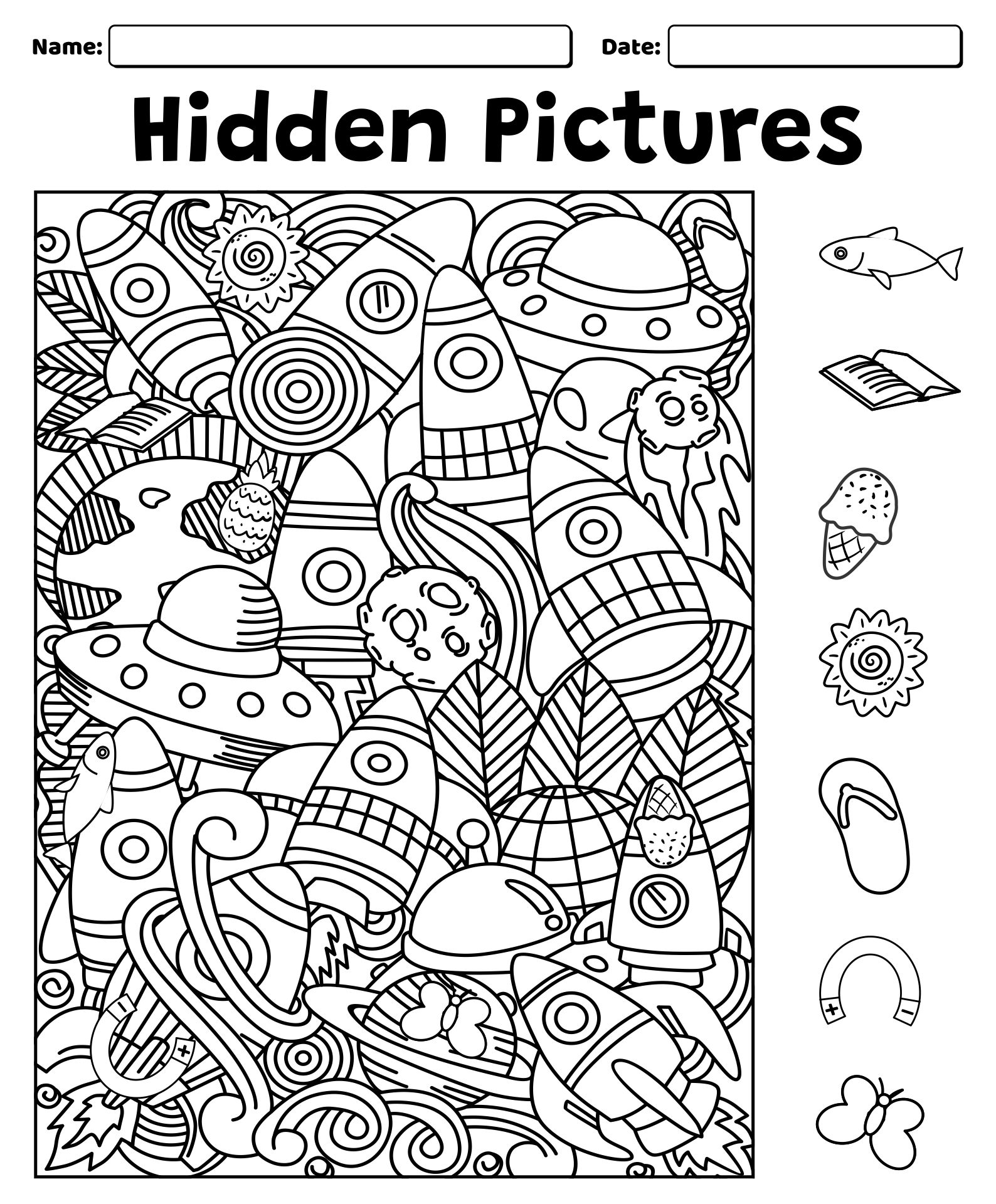 Post Hidden Object Pages Printable Adults 208527