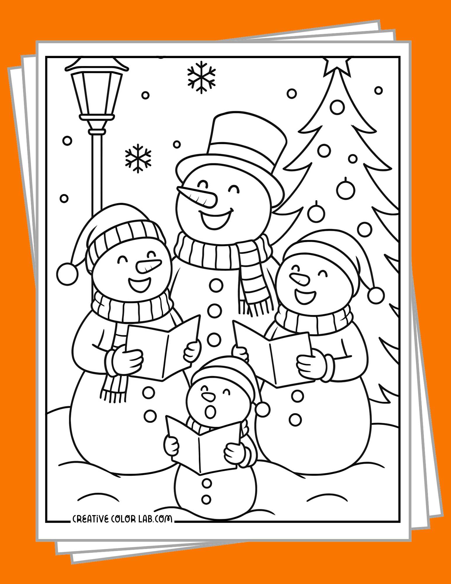 Snowman Coloring Pages Snowman Coloring Pages