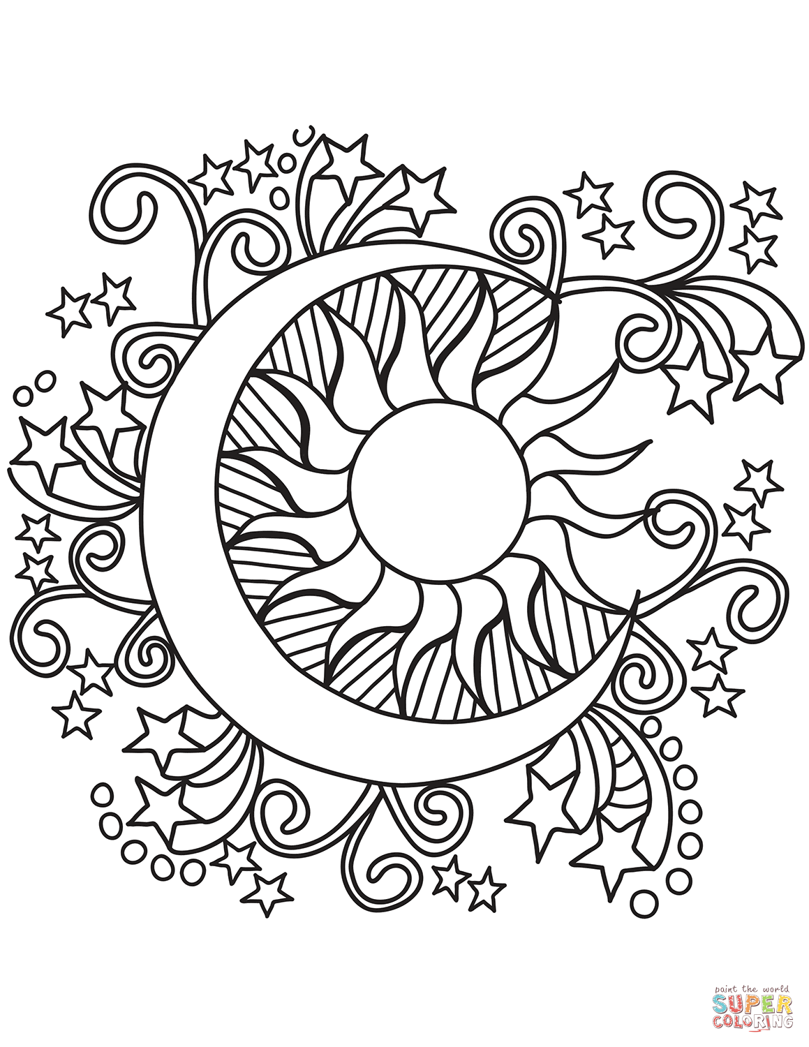 Stars And Moon Stars And Moon