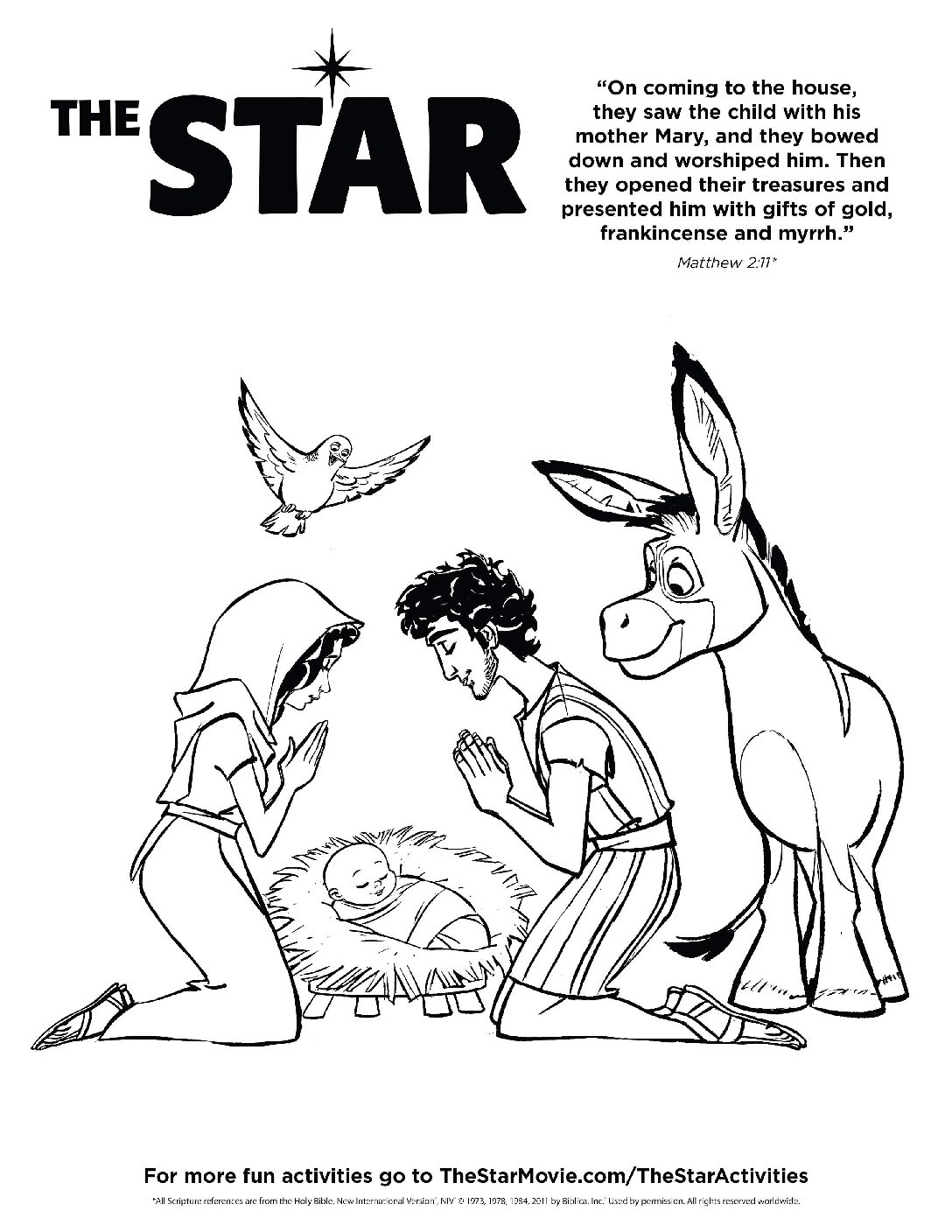 The Star Coloring Pages The Star Coloring Pages